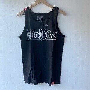 breezy excursion best black and white hoodboyz tank top